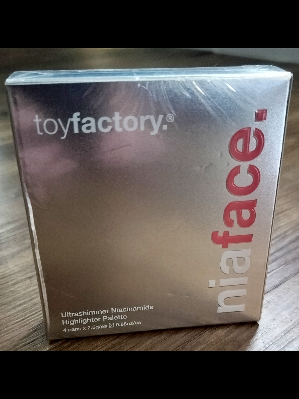 NIB Toyfactory Niaface Ultrashimmer Niacinamide Highlighter Palette